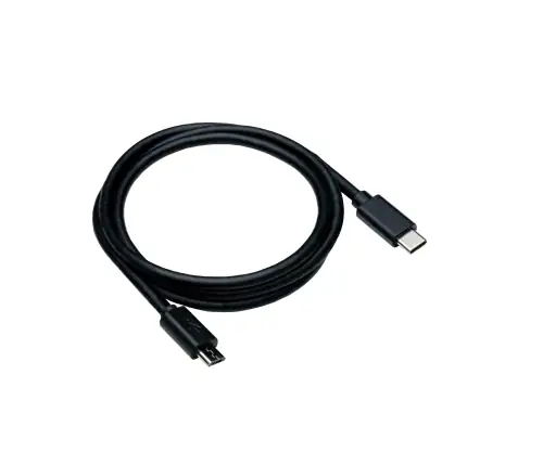 DINIC USB 3.1 Kabel Typ-C auf micro B, schwarz, DINIC Polybag, 0,5m
